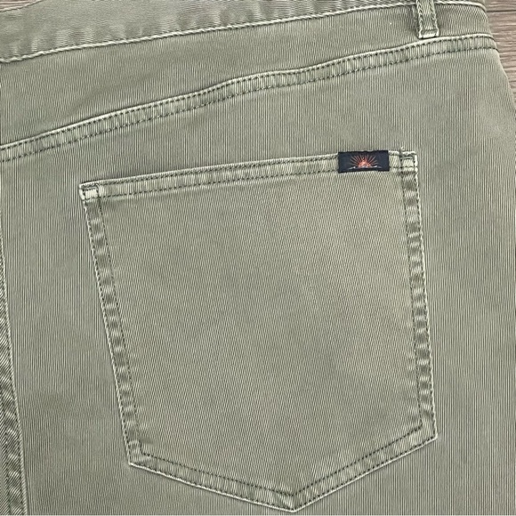 Faherty Pants Mens Comfort Twill 5-Pocket 2.0 Slim Straight Surplus Green Sz 40 - Picture 10 of 12